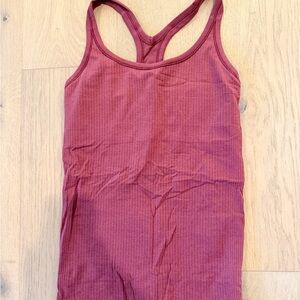 lululemon athletica Red Tank Top